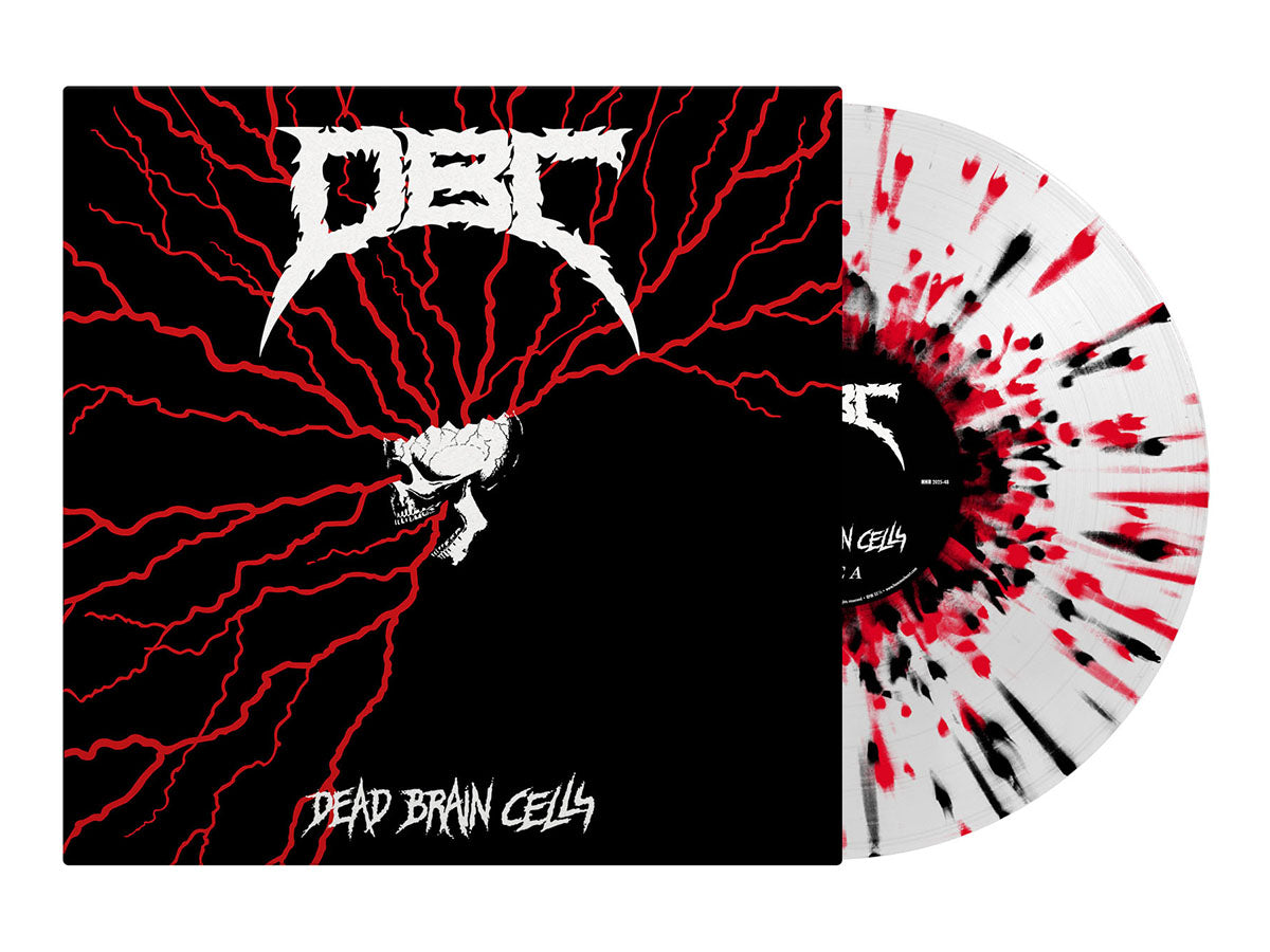 D.B.C. - Dead Brain Cells LP (Clear/Red/Black Splatter Vinyl