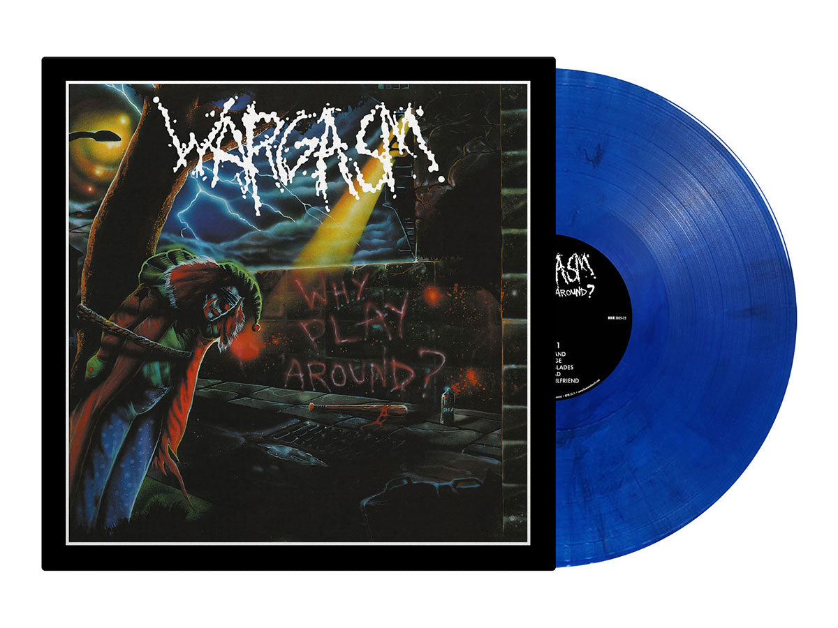 WARGASM - Why Play Around? LP (Transparent Blue/Black Marble Vinyl
