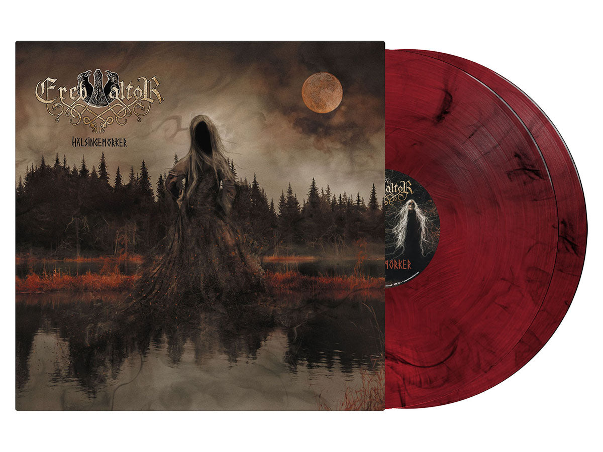 EREB ALTOR - Hälsingemörker 2-LP (Transparent Red/Black Marble Vinyl)