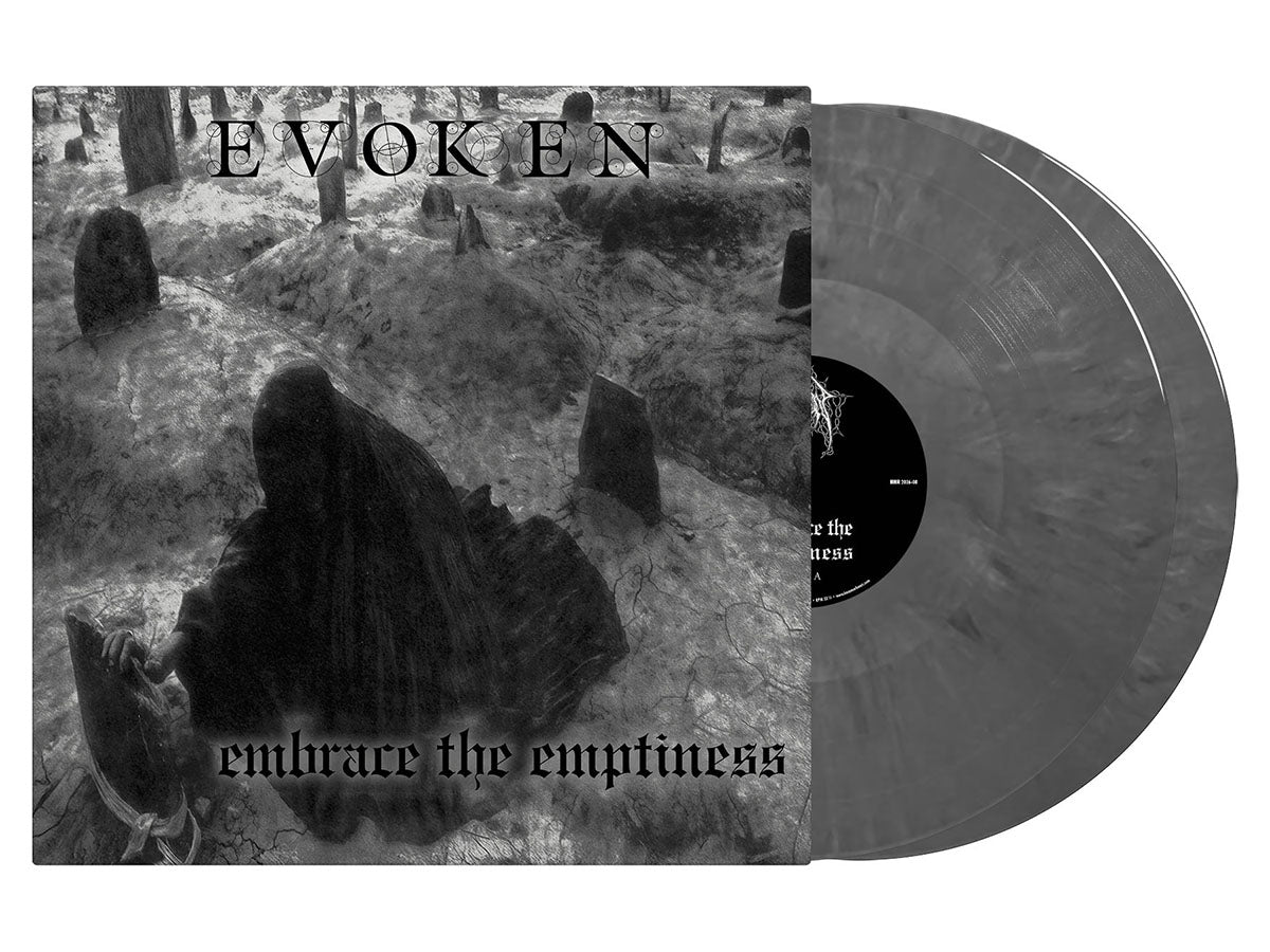 EVOKEN - Embrace The Emptiness 2-LP (Silver/Black Marble Vinyl) (Pre-order)