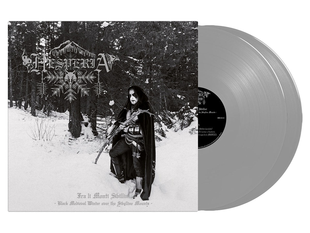 HESPERIA - Fra Li Monti Sibillini (Black Medieval Winter Over The Sibylline Mounts) 2-LP (Silver Vinyl)