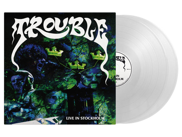 TROUBLE - Live in Stockholm 2-LP (Clear Vinyl)