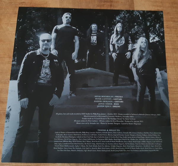 SARCASM - Mourninghoul LP (Electric Blue/White Splatter Vinyl)