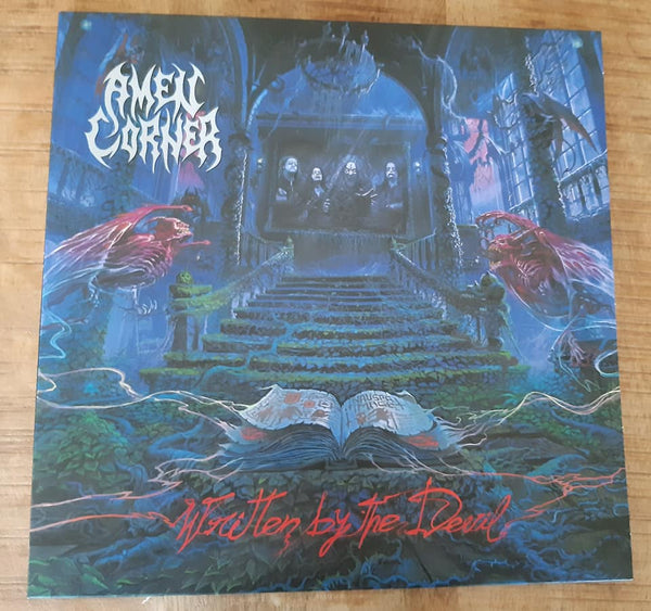 AMEN CORNER - Written By The Devil LP (Transparent Purple/Black Splatter Vinyl)