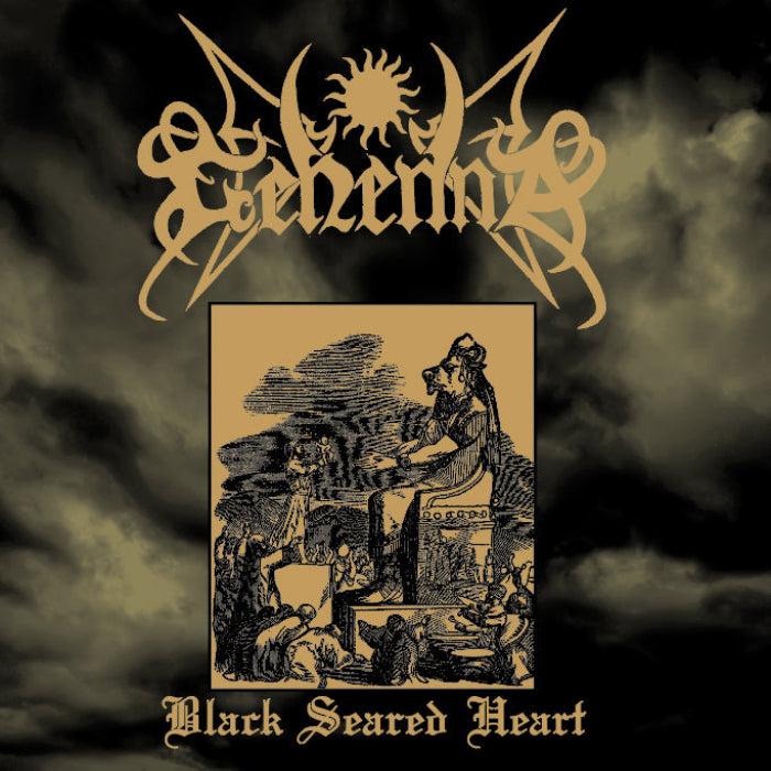 GEHENNA - Black Seared Heart LP (Silver Gold Vinyl)