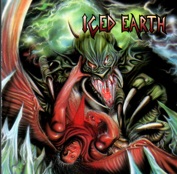 ICED EARTH – Iced Earth Gatefold-LP (Red with Bone Splatter)