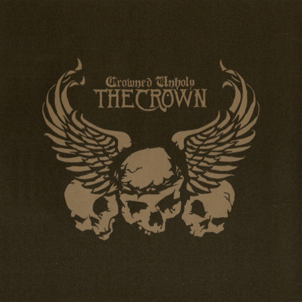 THE CROWN - Crowned Unholy LP (Gold/Yellow Marble Vinyl)