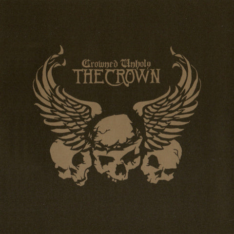 THE CROWN - Crowned Unholy LP (Gold/Yellow Marble Vinyl)