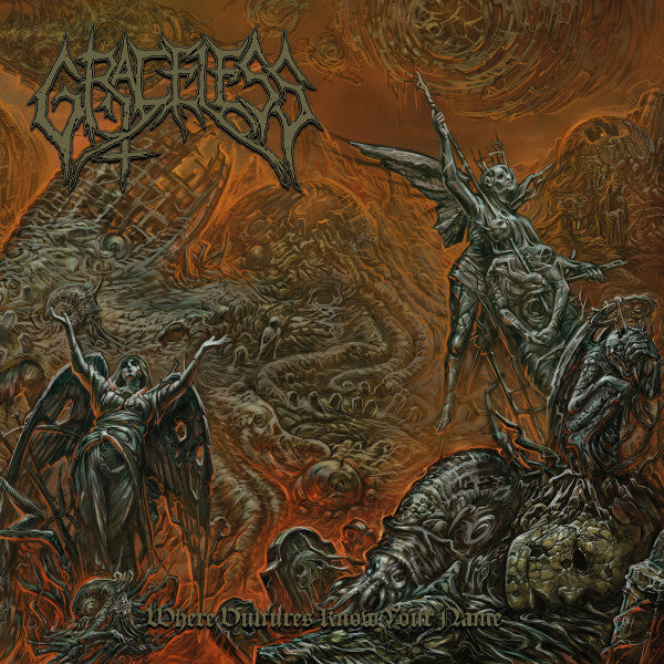 GRACELESS - Where Vultures Know Your Name LP (Transparent Red Vinyl)