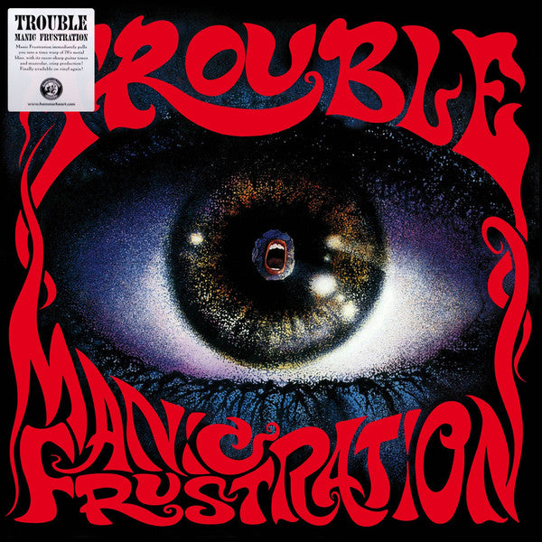 TROUBLE - Manic Frustration LP (Blue Vinyl)