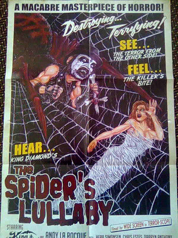 KING DIAMOND – The Spider's Lullaby Demo LP (Grey Splatter Vinyl) OG 2009