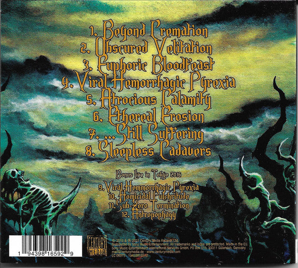 SKELETAL REMAINS - Condemned To Misery Digi-CD
