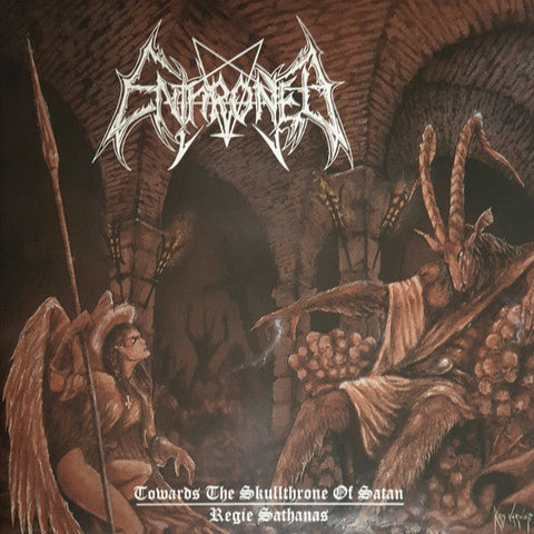 ENTHRONED - Towards The Skullthrone Of Satan / Regie Sathanas 2-LP (Splatter Vinyl)