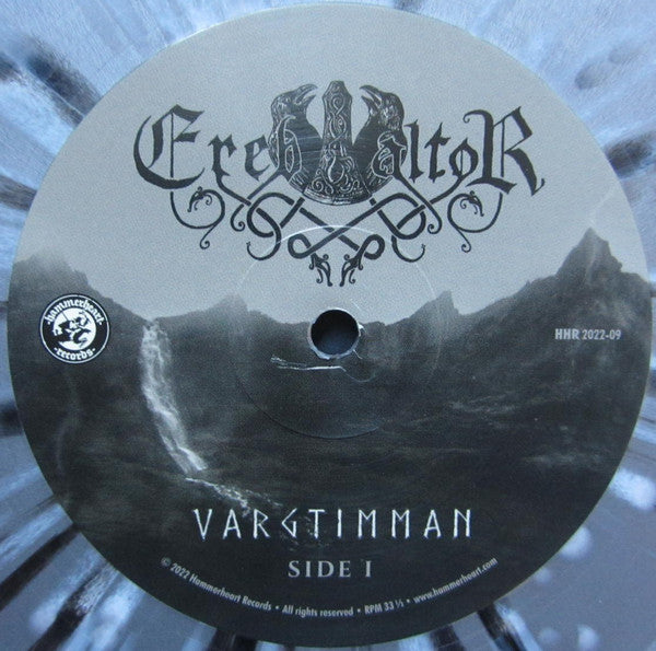 EREB ALTOR - Vargtimman LP (Silver/White/Black Splatter Vinyl)