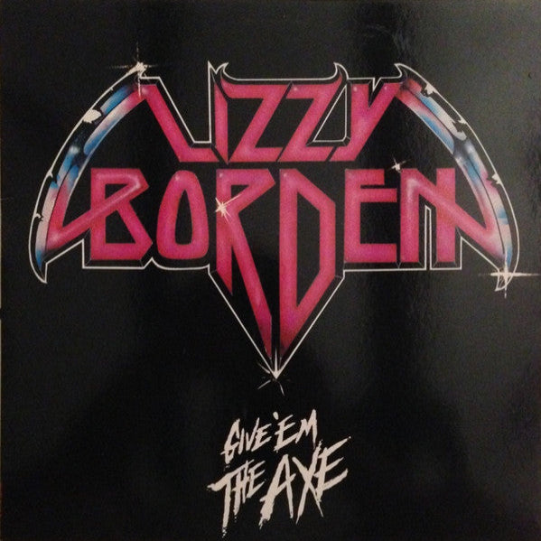 LIZZY BORDEN - Give 'Em The Axe LP (Blue Ice/Black Marbled Vinyl)