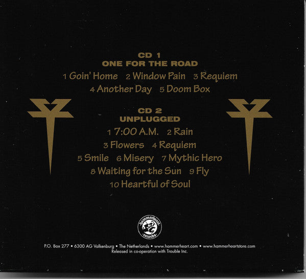 TROUBLE - One For The Road / Unplugged 2-CD – Hammerheart Records