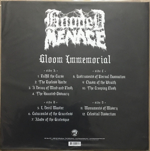 HOODED MENACE - Gloom Immemorial 2-LP (Black Vinyl)