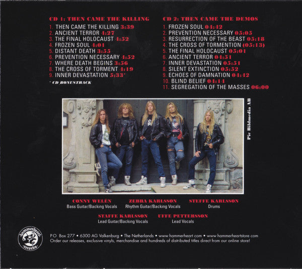 Mezzrow – Then Came The Killing オリジナル盤 MEZZROW - Then Came The Killing 2-CD – Hammerheart Records