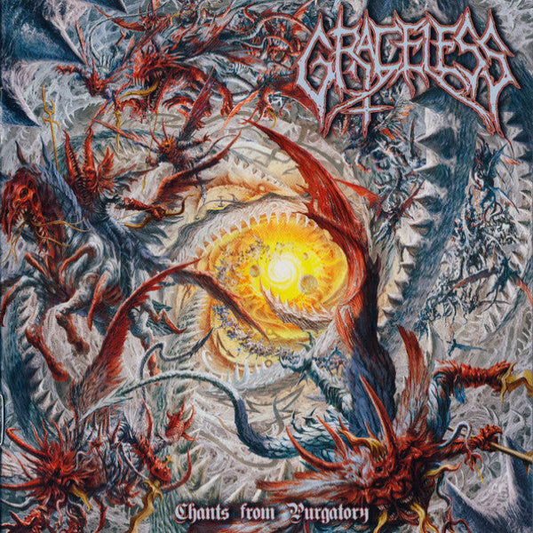 GRACELESS - Chants From Purgatory LP (Transparent Blue Vinyl)