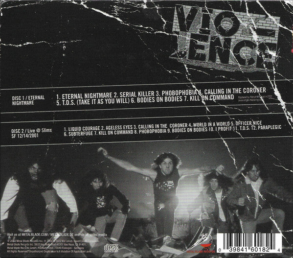 VIO-LENCE - Eternal Nightmare Digi-2-CD