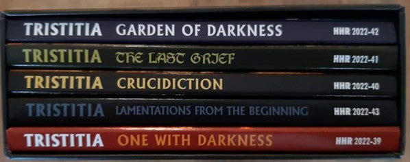 TRISTITIA - Lamentations In Darkness 5-Digi-CD Boxset