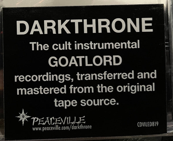 DARKTHRONE - Goatlord (Original) CD