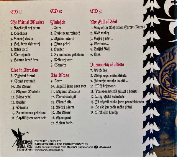 MASTER'S HAMMER - Finished! Mediabook 3-CD