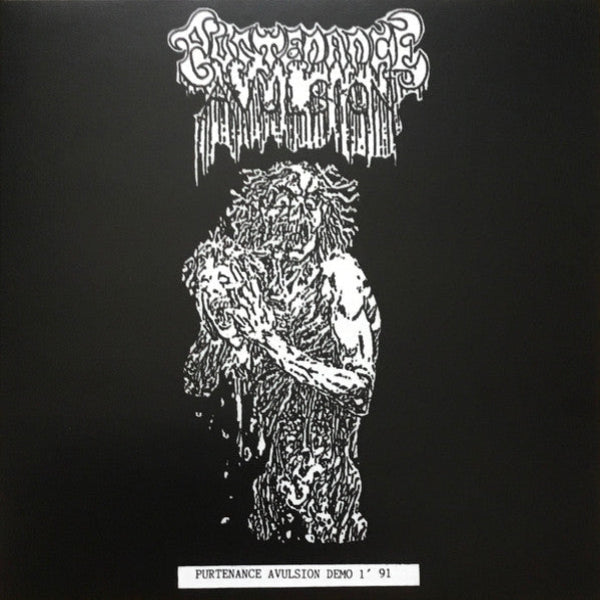 PURTENANCE AVULSION - Demo 1 ´91 10" (Silver/White Splatter Vinyl)