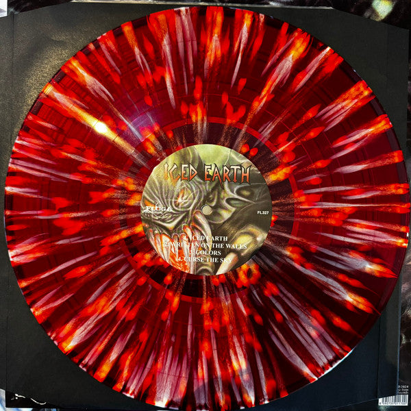 ICED EARTH – Iced Earth Gatefold-LP (Red with Bone Splatter)