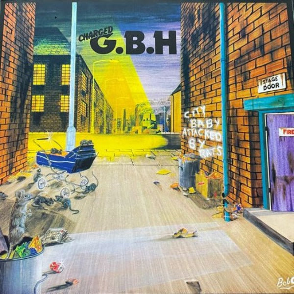 G.B.H. - City Baby Attacked By Rats LP (Orange Vinyl)