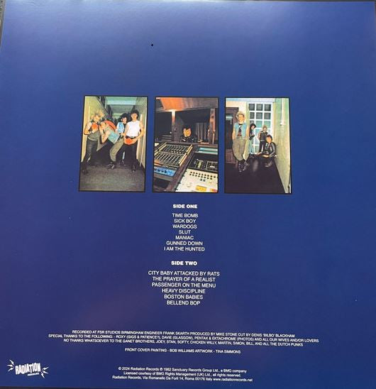 G.B.H. - City Baby Attacked By Rats LP (Orange Vinyl)