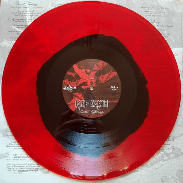 ICED EARTH – Burnt Offerings Gatefold-2-LP (Black in Red Vinyl)
