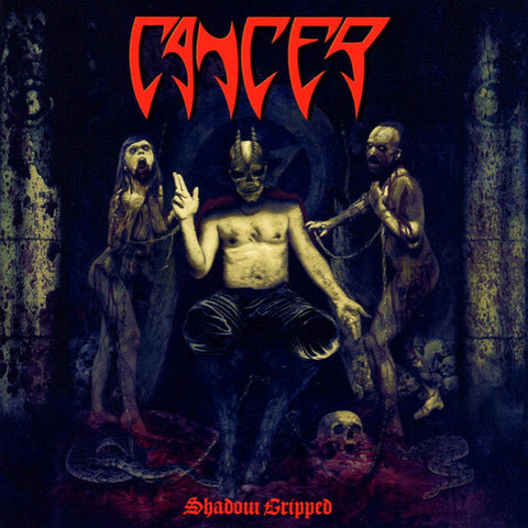CANCER - Shadow Gripped LP (Black Vinyl)