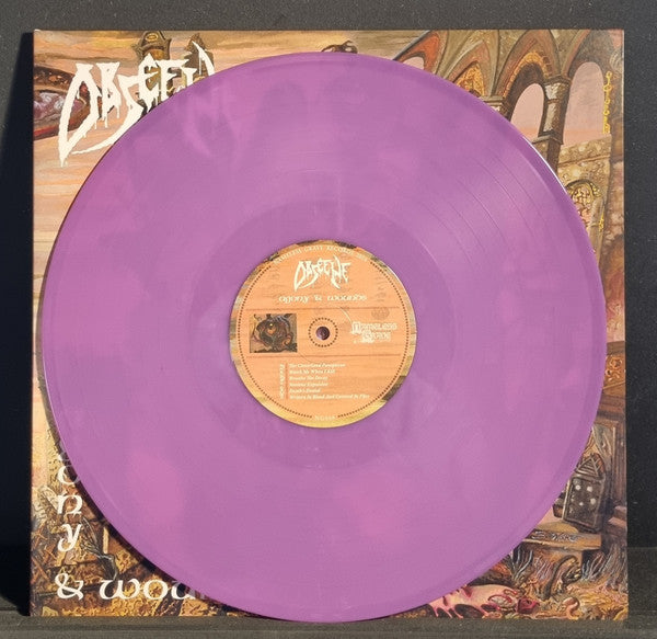 OBSCENE - Agony & Wounds LP (Violet Vinyl)