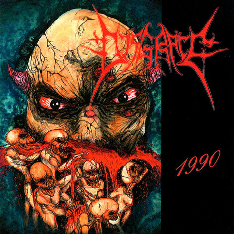 DISGRACE - 1990 LP (Transparent Red Vinyl)