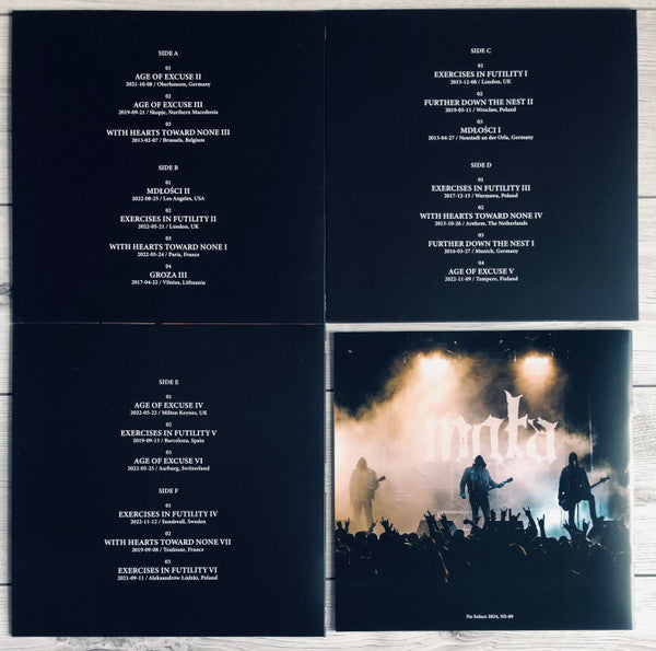 MGLA - Torn Aether - Live Recordings 2013-2022 3-LP (Black Vinyl) Boxset