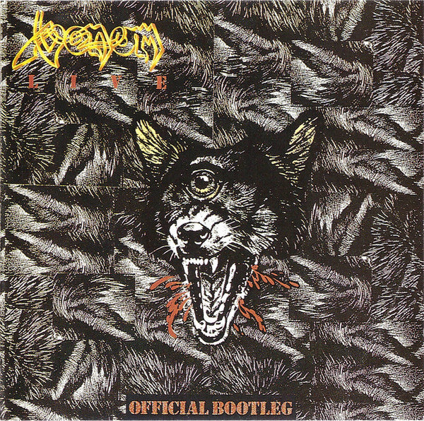 VENOM – Live : Official Bootleg CD OG 1996