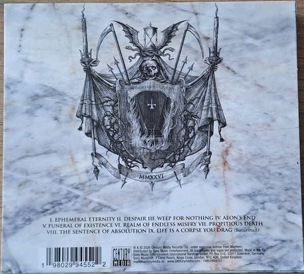 MAYHEM ‎- Liturgy Of Death Mediabook-CD