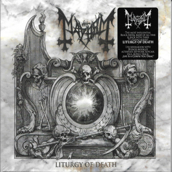 MAYHEM ‎- Liturgy Of Death Mediabook-CD