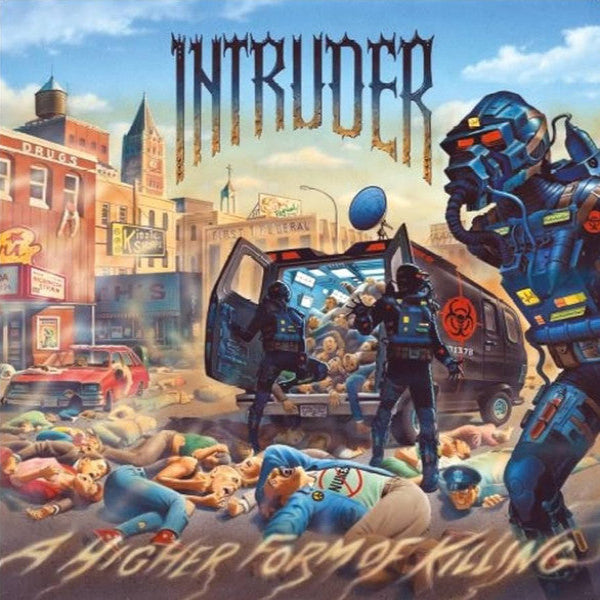 INTRUDER – A Higher Form Of Killing Gatefold-LP (Orange Yellow Splatter Vinyl)
