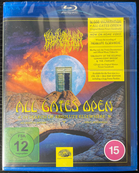 BLOOD INCANTATION – All Gates Open In Search Of Absolute Elsewhere CD + Blue-ray DVD
