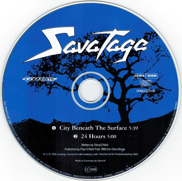 SAVATAGE ‎– Dead Winter Dead 2-CD OG 1995