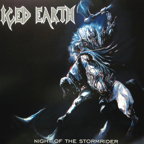 ICED EARTH - Night Of The Stormrider LP (Blue/Black Marble Vinyl)