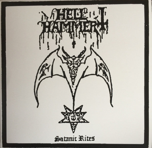 HELLHAMMER – Satanic Rites LP (Grey Silver Vinyl) OG ???
