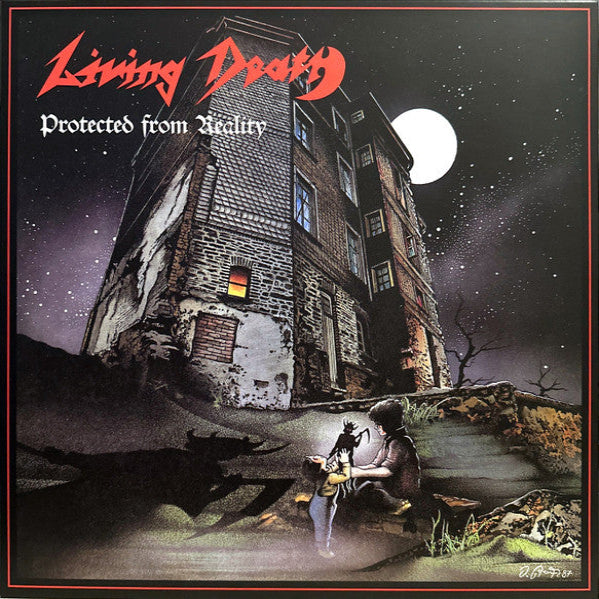 LIVING DEATH - Protected From Reality / Back To The Weapons LP & 7" (Galaxy Vinyl)