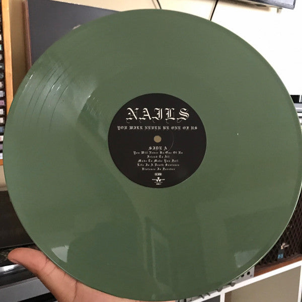 NAILS - You Will Never Be One Of Us LP (Green Vinyl)
