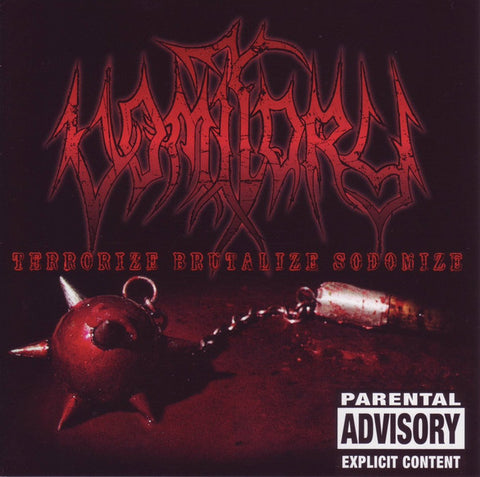 VOMITORY – Terrorize Brutalize Sodomize CD