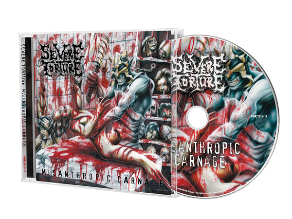 SEVERE TORTURE - Misanthropic Carnage CD (Pre-order)