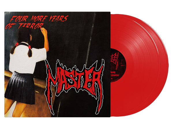 MASTER - Four More Years Of Terror 2-LP (Transparent Red Vinyl) (pre-order)
