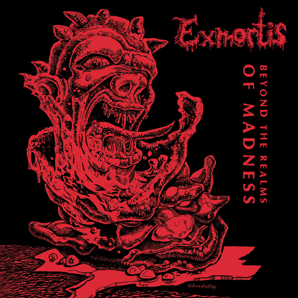 EXMORTIS - Beyond The Realms Of Madness LP (Transparent Red/Black
